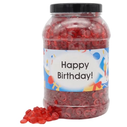 Deine Naschbox | Rote Fruchtgummi Smileys | personalisierbar | 2kg Big Pot | XXL Großpackung - Motive für viele Gelegenheiten - Geschenk - Erdbeere Deine Naschbox | Rote Fruchtgummi Smileys | personalisierbar | 2kg Big Pot | XXL Großpackung - Motive für viele Gelegenheiten - Geschenk - Erdbeere von PE ÄM