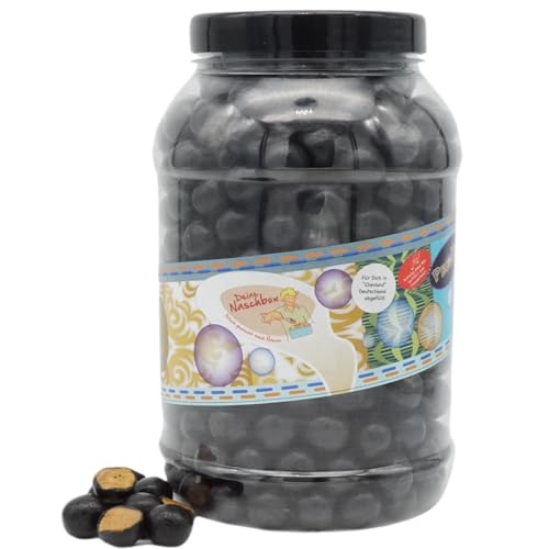 Deine Naschbox | Salmiak Lakritz Rondos| 2kg Big Pot | XXL Großpackung für Party, Candybar & als Geschenk -Knackige Kugeln mit Salmiakpaste Deine Naschbox | Salmiak Lakritz Rondos| 2kg Big Pot | XXL Großpackung für Party, Candybar & als Geschenk -Knackige Kugeln mit Salmiakpaste von PE ÄM