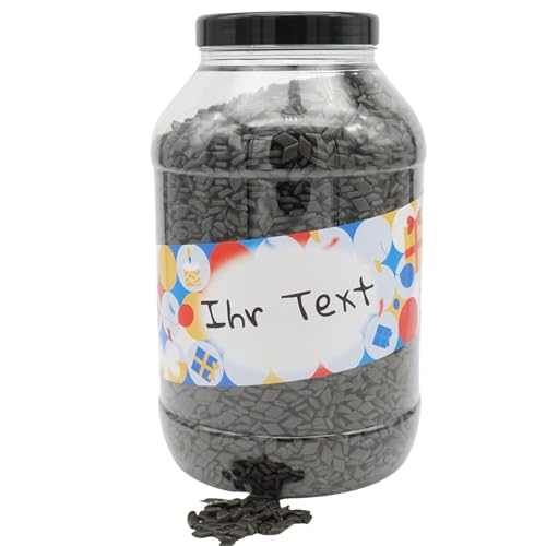 Deine Naschbox | Salmiak Pastillen extra stark | personalisierbar | 3 kg Mega Pot | XXL Großpackung - Motive für viele Gelegenheiten - Geschenk Deine Naschbox | Salmiak Pastillen extra stark | personalisierbar | 3 kg Mega Pot | XXL Großpackung - Motive für viele Gelegenheiten - Geschenk von PE ÄM