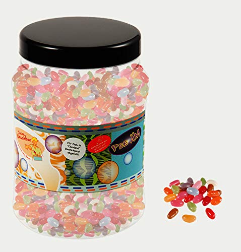 Deine Naschbox | Saure Jelly Beans | 3kg Big Pot | XXL Großpackung für Party, Candybar & als Geschenk - Dragees - Gelee Bohnen - Frucht Mix von PE ÄM