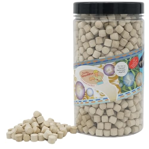 Deine Naschbox | Süßholz Lakritz Pastillen | 1kg Pot | XL Großpackung für Party, Candybar & als Geschenk - Salmiakpulver Zylinder - Lakritz Deine Naschbox | Süßholz Lakritz Pastillen | 1kg Pot | XL Großpackung für Party, Candybar & als Geschenk - Salmiakpulver Zylinder - Lakritz von PE ÄM