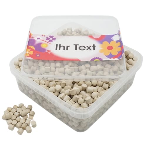 Deine Naschbox | Süßholz Lakritz Pastillen | personalisierbar | 1kg Naschbox | XL Großpackung - Motive für viele Gelegenheiten - Geschenk von PE ÄM