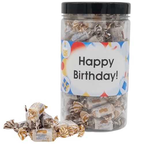 Deine Naschbox | Zuckerfreie Caribbean Creme Toffee Bonbon | personalisierbar | 500g Pot | XL Großpackung - Motive für viele Gelegenheiten - Geschenk Deine Naschbox | Zuckerfreie Caribbean Creme Toffee Bonbon | personalisierbar | 500g Pot | XL Großpackung - Motive für viele Gelegenheiten - Geschenk von PE ÄM
