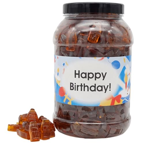Deine Naschbox | Zuckerfreie Fruchtgummi Colafläschen - Neue Rezeptur | personalisierbar | 2kg Big Pot | Motive für viele Gelegenheiten - Geschenk Deine Naschbox | Zuckerfreie Fruchtgummi Colafläschen - Neue Rezeptur | personalisierbar | 2kg Big Pot | Motive für viele Gelegenheiten - Geschenk von PE ÄM