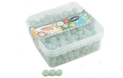 Deine Naschbox - Zuckerfreie Eukamint - Minz-Gummis - 1 kg Süßigkeiten Box - XL Großpackung von PE ÄM