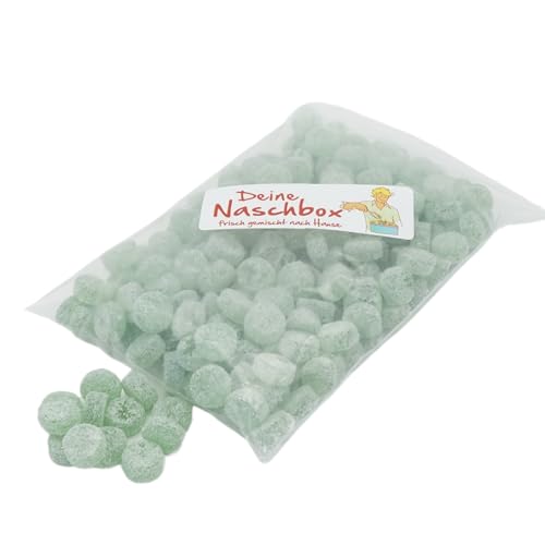 Deine Naschbox | Zuckerfreie Fruchtgummi Eukamints | 500g Nachfüllbeutel | Minimale Verpackung 100% recyclebar - Großpack - Eukalyptus Menthol Drops Deine Naschbox | Zuckerfreie Fruchtgummi Eukamints | 500g Nachfüllbeutel | Minimale Verpackung 100% recyclebar - Großpack - Eukalyptus Menthol Drops von PE ÄM