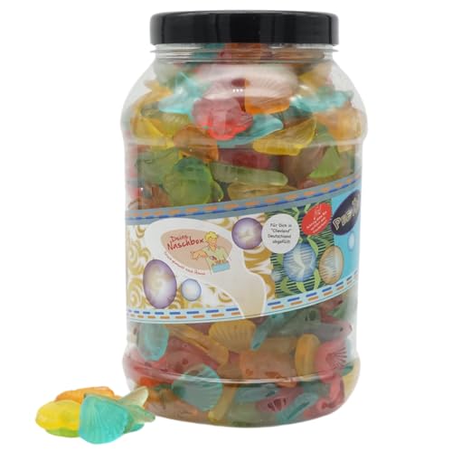 Deine Naschbox | Zuckerfreie Fruchtgummi Meeresfrüchte | 2kg Big Pot | XXL Großpackung für Party, Candybar & als Geschenk - Fruchtige Mischung Deine Naschbox | Zuckerfreie Fruchtgummi Meeresfrüchte | 2kg Big Pot | XXL Großpackung für Party, Candybar & als Geschenk - Fruchtige Mischung von PE ÄM