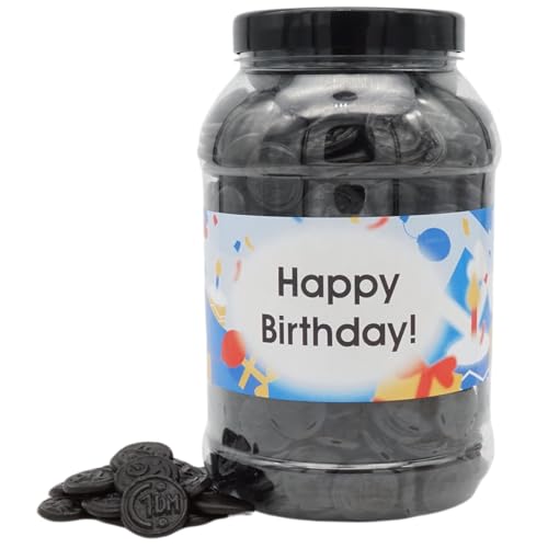 Deine Naschbox | Zuckerfreie Salmiak Lakritz Münzen| Personalisierbar | 2kg Big Pot | XXL Großpackung - Motive für viele Gelegenheiten Deine Naschbox | Zuckerfreie Salmiak Lakritz Münzen| Personalisierbar | 2kg Big Pot | XXL Großpackung - Motive für viele Gelegenheiten von PE ÄM