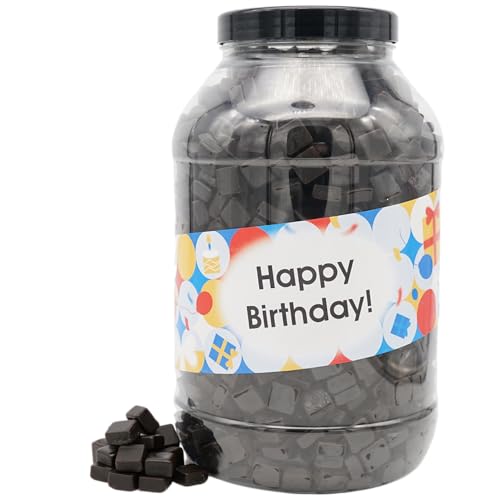 Deine Naschbox | Zuckerfreie Salzige Lakritz Kubusse | personalisierbar | 3 kg Mega Pot | XXL Großpackung - Motive für viele Gelegenheiten - Geschenk Deine Naschbox | Zuckerfreie Salzige Lakritz Kubusse | personalisierbar | 3 kg Mega Pot | XXL Großpackung - Motive für viele Gelegenheiten - Geschenk von PE ÄM