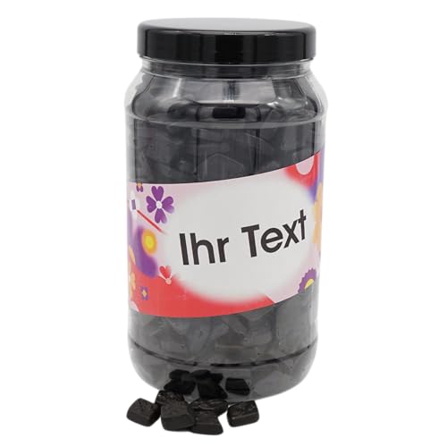 Deine Naschbox | Zuckerfreie Salzlakritz Diamanten | personalisierbar | 2kg Big Pot | XXL Großpackung - Motive für viele Gelegenheiten - Geschenk Deine Naschbox | Zuckerfreie Salzlakritz Diamanten | personalisierbar | 2kg Big Pot | XXL Großpackung - Motive für viele Gelegenheiten - Geschenk von PE ÄM