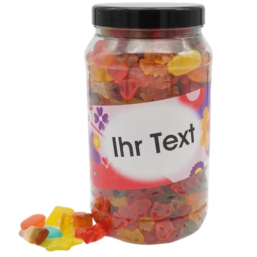 Deine Naschbox | Zuckerfreier Frucht & Weingummi Mix | 2kg Big Pot | XXL Großpackung - Motive für viele Gelegenheiten - Geschenkidee Deine Naschbox | Zuckerfreier Frucht & Weingummi Mix | 2kg Big Pot | XXL Großpackung - Motive für viele Gelegenheiten - Geschenkidee von PE ÄM