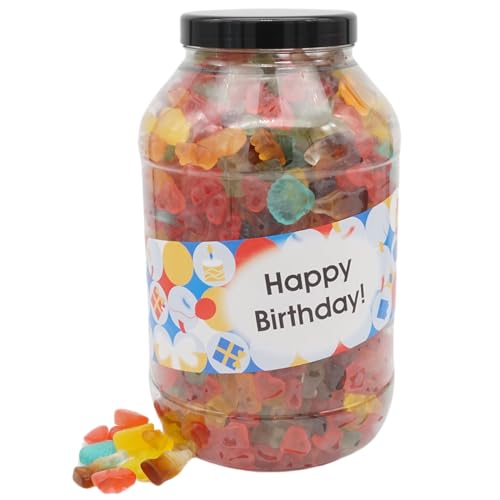 Deine Naschbox | Zuckerfreier Frucht & Weingummi Mix | 3 kg Mega Pot | XXL Großpackung - Motive für viele Gelegenheiten - Geschenkidee Deine Naschbox | Zuckerfreier Frucht & Weingummi Mix | 3 kg Mega Pot | XXL Großpackung - Motive für viele Gelegenheiten - Geschenkidee von PE ÄM