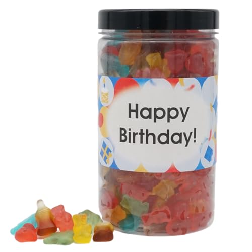 Deine Naschbox | Zuckerfreier Fruchtgummi 4 Sorten Mix | 1kg Pot | XL Großpackung - Motive für viele Gelegenheiten - Geschenkidee Deine Naschbox | Zuckerfreier Fruchtgummi 4 Sorten Mix | 1kg Pot | XL Großpackung - Motive für viele Gelegenheiten - Geschenkidee von PE ÄM