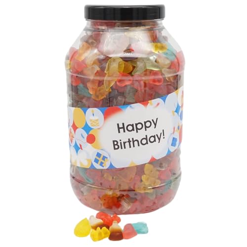 Deine Naschbox | Zuckerfreier Fruchtgummi 4 Sorten Mix | 3 kg Mega Pot | XXL Großpackung - Motive für viele Gelegenheiten - Geschenkidee Deine Naschbox | Zuckerfreier Fruchtgummi 4 Sorten Mix | 3 kg Mega Pot | XXL Großpackung - Motive für viele Gelegenheiten - Geschenkidee von PE ÄM