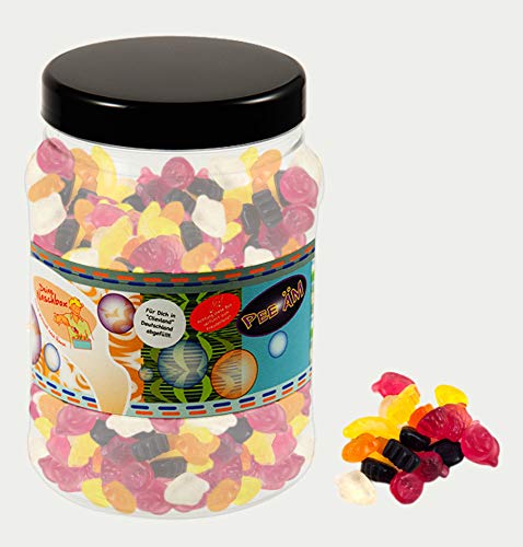 Deine Naschbox | Zuckerfreier Fruchtgummi Früchte Cocktail | 3kg Mega Pot | XXL Großpackung für Party, Candybar & als Geschenk - Saftiger Nasch Mix Deine Naschbox | Zuckerfreier Fruchtgummi Früchte Cocktail | 3kg Mega Pot | XXL Großpackung für Party, Candybar & als Geschenk - Saftiger Nasch Mix von PE ÄM