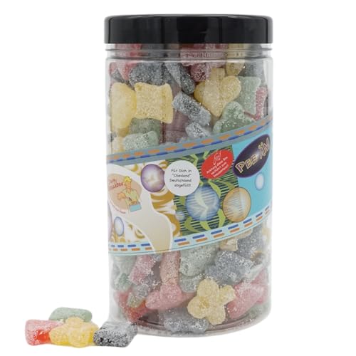 Deine Naschbox | Zuckerfreier Fruchtgummi Pokermix | 1kg Pot | XXL Großpackung für Party, Candybar & als Geschenk - Karo, Pik, Kreuz & Herz Deine Naschbox | Zuckerfreier Fruchtgummi Pokermix | 1kg Pot | XXL Großpackung für Party, Candybar & als Geschenk - Karo, Pik, Kreuz & Herz von PE ÄM
