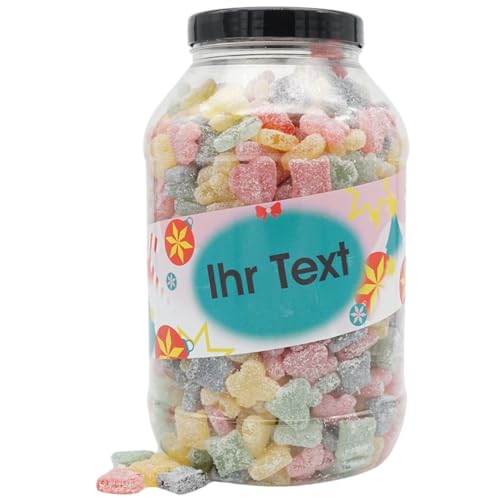 Deine Naschbox | Zuckerfreier Fruchtgummi Pokermix | Personalisierbar | 3 kg Mega Pot | XXL Großpackung - Motive für viele Gelegenheiten Deine Naschbox | Zuckerfreier Fruchtgummi Pokermix | Personalisierbar | 3 kg Mega Pot | XXL Großpackung - Motive für viele Gelegenheiten von PE ÄM