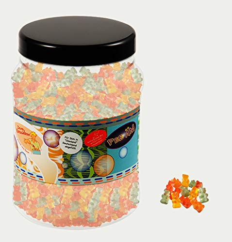 Deine Naschbox | Zuckerfreier Fruchtgummibärchen Mix | 3kg Big Pot | XXL Großpackung für Party, Candybar & als Geschenk - Saftig - Fruchtig - Süß von PE ÄM