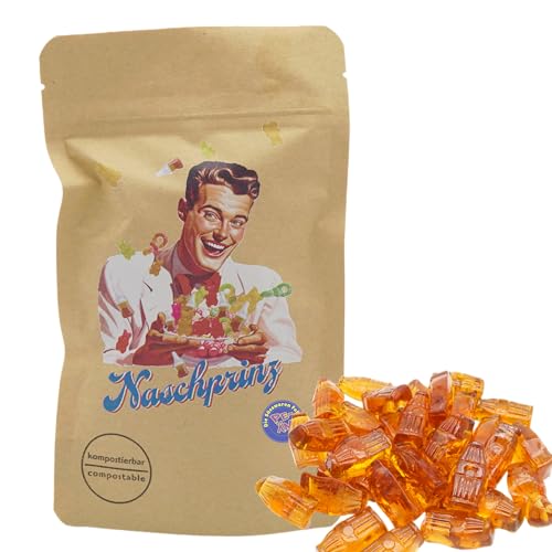 PE ÄM | Naschbeutel mit tollen Motiven | kompostierbar | Größe S | gefüllt mit 150g PE ÄM - Zuckerfreiem Fruchtgummi Colafläschchen | Aromatisch PE ÄM | Naschbeutel mit tollen Motiven | kompostierbar | Größe S | gefüllt mit 150g PE ÄM - Zuckerfreiem Fruchtgummi Colafläschchen | Aromatisch von PE ÄM