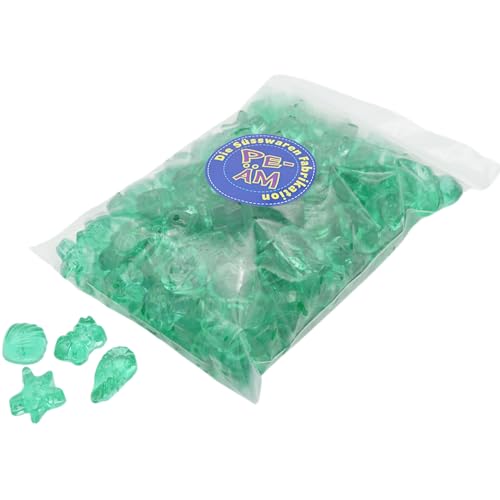 PE ÄM | Zuckerfreie Fruchtgummi Apfel Meerestiere | 500g Nachfüllbeutel | Minimale Verpackung 100% recyclebar | Süß & Saftig | Premiumfruchtgummi von PE ÄM