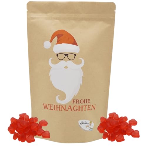 Santa Cool Beutel |Gefüllt mit 800g Fruchtgummi Glühweinherzen Santa Cool Beutel |Gefüllt mit 800g Fruchtgummi Glühweinherzen von PE ÄM
