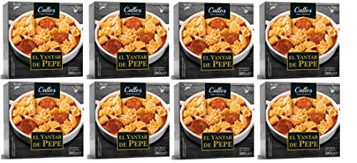 ​​Yantar de Pepe Kutteln mit Chorizo 380 g. Einheit [PACK 8 EINHEITEN] von PEPE