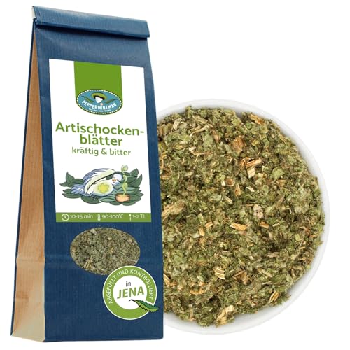 Artischockenblätter - Bitterer Kräutertee - laborgeprüft - PEPPERMINTMAN (60g) von PEPPERMINTMAN Oliver Neye - Jena / Germany