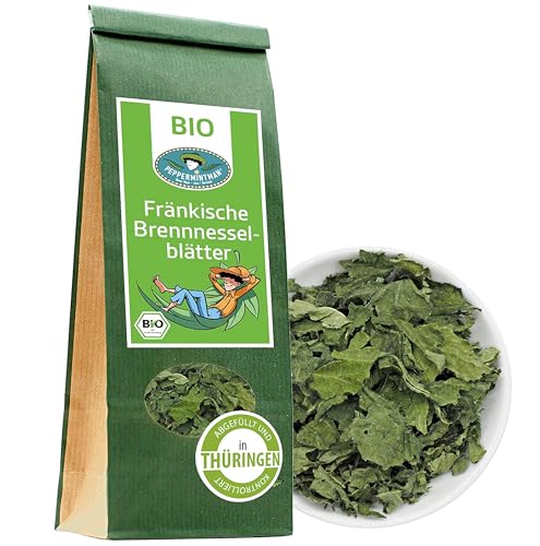 Bio Fränkische Brennnesselblätter 300g - 100% natürlich - Premiumqualität - PEPPERMINTMAN von PEPPERMINTMAN Oliver Neye - Jena / Germany