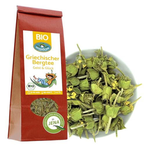 Bio Griechischer Bergtee 150g - Geist & Glück - PEPPERMINTMAN von PEPPERMINTMAN Oliver Neye - Jena / Germany