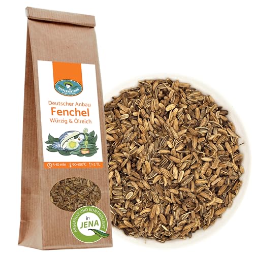Fenchelsamen 1kg - Deutscher Anbau - aromastark und hochölhaltig - PEPPERMINTMAN von PEPPERMINTMAN Oliver Neye - Jena / Germany