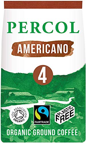 Percol Organic Rich Americano Ground Coffee 200g von PERCOL