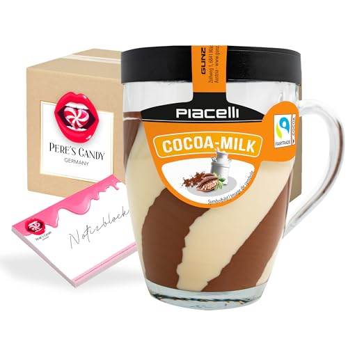 Pere's Candy® Bundle für 2 x 300g Kakao-Milch-Creme DUO als Aufstrich Glas + Pere's Candy Notepad DIN A7-25 Blatt Pere's Candy® Bundle für 2 x 300g Kakao-Milch-Creme DUO als Aufstrich Glas + Pere's Candy Notepad DIN A7-25 Blatt von PERE’S CANDY