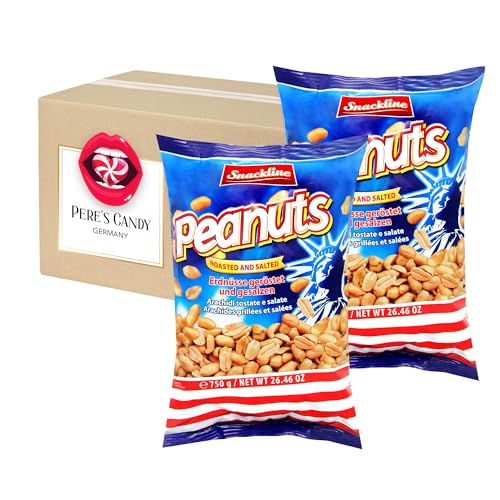 2 x 750 g Erdnüsse geröstet und gesalzen mit Geschenk von Pere's Candy von PERE’S CANDY