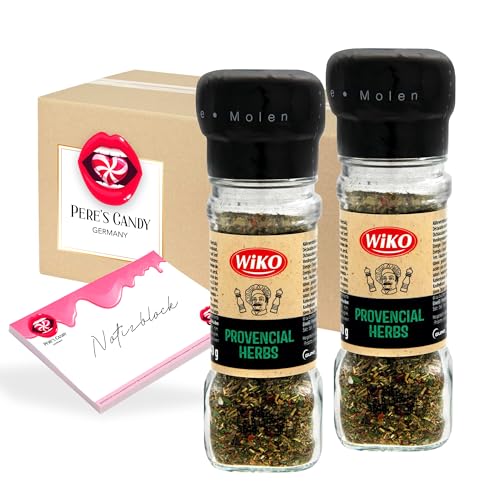 Pere's Candy® Bundle für 2 x Gewürzmühle Kräuter der Provence 40g Gewürzzubereitung + Pere's Candy Notepad DIN A7-25 Blatt Pere's Candy® Bundle für 2 x Gewürzmühle Kräuter der Provence 40g Gewürzzubereitung + Pere's Candy Notepad DIN A7-25 Blatt von PERE’S CANDY