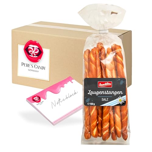 Pere's Candy® Bundle für 3 x Laugenstangen Salz 150g + Pere's Candy Notepad DIN A7-25 Blatt Pere's Candy® Bundle für 3 x Laugenstangen Salz 150g + Pere's Candy Notepad DIN A7-25 Blatt von PERE’S CANDY