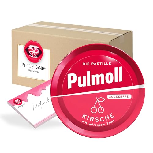 Pere's Candy Bundle für 5erPack Pulmoll Kirsche ohne Zucker die Pastille 50 g + Pere's Candy Notepad DIN A7-25 Blatt Pere's Candy Bundle für 5erPack Pulmoll Kirsche ohne Zucker die Pastille 50 g + Pere's Candy Notepad DIN A7-25 Blatt von PERE’S CANDY