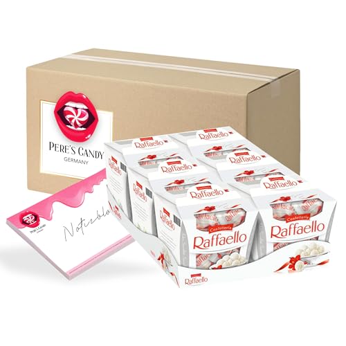 Pere's Candy Bundle für 6 x 150g Raffaello zartes Kokos feiner Milchcreme + Pere's Candy Notepad DIN A7-25 Blatt Pere's Candy Bundle für 6 x 150g Raffaello zartes Kokos feiner Milchcreme + Pere's Candy Notepad DIN A7-25 Blatt von PERE’S CANDY