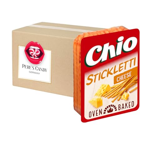 Chio Stickletti mit Käsegeschmack 5 x 80g (400g) von Pere's Candy Box mit Geschenk von PERE’S CANDY
