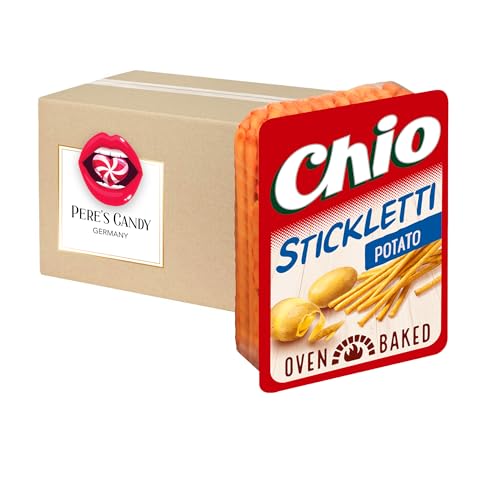 Chio Stickletti mit Kartoffelgeschmack 5 x 80g (400g) von Pere's Candy Box mit Geschenk von PERE’S CANDY