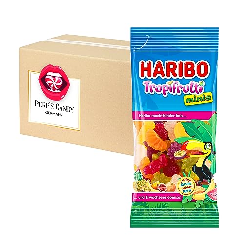 Haribo Mini Tropi Frutti 14er Pack (14 x 75 g) mit Geschenk von Pere's Candy von PERE’S CANDY