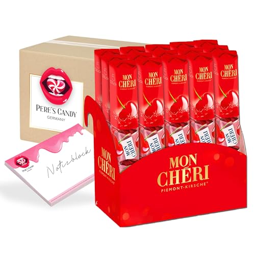 Pere's Candy® Bundle für Mon Chéri Thekendisplay 15 x 5(780 g) Mon Chéri Praline Likör-Kirsch-Pralinen Pere's Candy® Bundle für von PERE’S CANDY