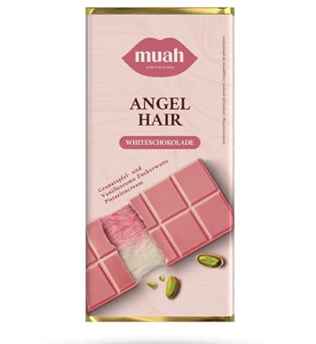 Pere's Candy Bundle für Angel Hair Schokolade Ruby-Pink 60g Gefüllt mit Pismaniye & Pistaziencreme mit Türkische Zuckerwatte Kadayif Halva + Pere's Candy Notepad 25 Blatt von PERE’S CANDY