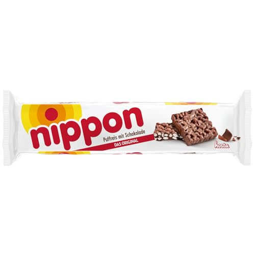 Pere'sCandy Bundle für 4 x 200g Nippon Puffreis mit Milch Schokolade – Knuspriger Puffreis und Cerealien umhüllt in feinster Milchschokolade + Pere'sCandy Notepad 25 Blatt von PERE’S CANDY