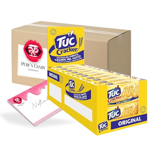 Pere's Candy Bundle für TUC Original 20 x 31,3g + Pere's Candy Notepad DIN A7-25 Blatt Pere's Candy Bundle für TUC Original 20 x 31,3g + Pere's Candy Notepad DIN A7-25 Blatt von PERE’S CANDY
