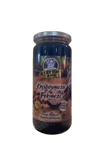 Johannisbrotsirup - Keciboynuzu Pekmezi/VEGAN/ 100% natürlicher Inhalt/ohne Farbstoffe/Ohne Konservierungsstoffe/Glutenfrei/Natur/ 4 x 630g Johannisbrotsirup - Keciboynuzu Pekmezi/VEGAN/ 100% natürlicher Inhalt/ohne Farbstoffe/Ohne Konservierungsstoffe/Glutenfrei/Natur/ 4 x 630g von PERGAMO Natural Flavor