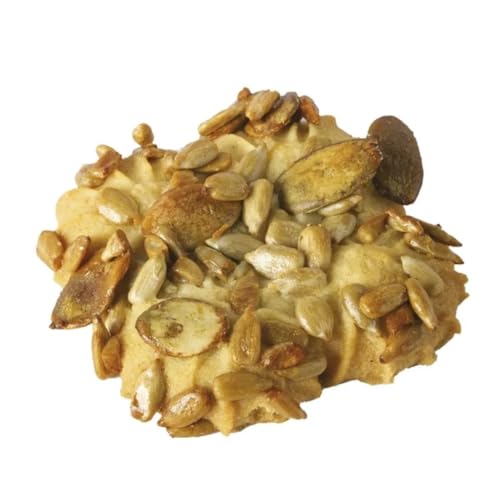 Pergamo Zlotoklos Sesam, Kürbis & Sonnenblumenkern, Erdnuss Cookies - 300 G (300 Gr, Cookies Mit Kürbis- Und Sonnenblumenkernen) von PERGAMO Natural Flavor