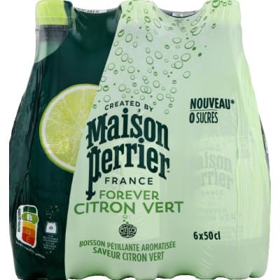 Maison Perrier Forever Kohlensäure, aromatisiert, Zitronengrün, 6 x 50 cl Maison Perrier Forever Kohlensäure, aromatisiert, Zitronengrün, 6 x 50 cl von Jlwiy