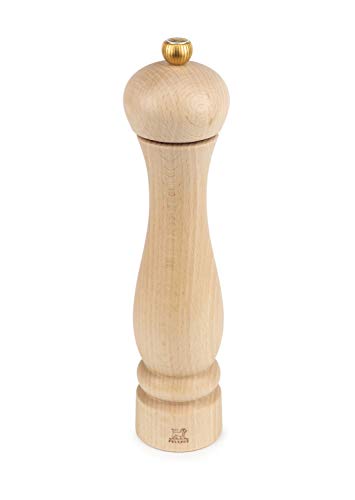 PEUGEOT Clermont Manuelle Salzmühle, Klassische Mahlgradeinstellung, Höhe: 24 cm, Holz, Natur, 27964 PEUGEOT Clermont Manuelle Salzmühle, Klassische Mahlgradeinstellung, Höhe: 24 cm, Holz, Natur, 27964 von PEUGEOT
