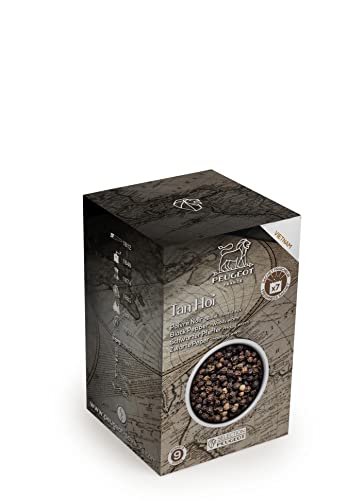 PEUGEOT - Sélection Epices - Schwarzer Pfeffer aus Vietnam - Tan Hoi Pfeffer - Herkunft Vietnam - Innovation Dreifachschutz-Frischebeutel - 7x20g PEUGEOT - Sélection Epices - Schwarzer Pfeffer aus Vietnam - Tan Hoi Pfeffer - Herkunft Vietnam - Innovation Dreifachschutz-Frischebeutel - 7x20g von PEUGEOT