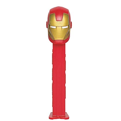 PEZ Iron Man Avengers Süßigkeitenspender – Marvel Ironman Pez Spender mit Süßigkeiten-Nachfüllpackungen | Gastgeschenke, Geschenktüten von PEZ